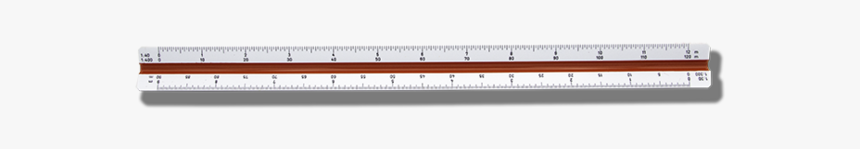 Rtg Triang Reduct Scale Architect - Ruler, HD Png Download