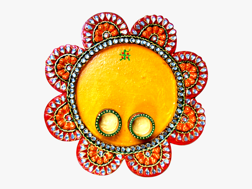 Paper Mache Puja Thali, HD Png Download