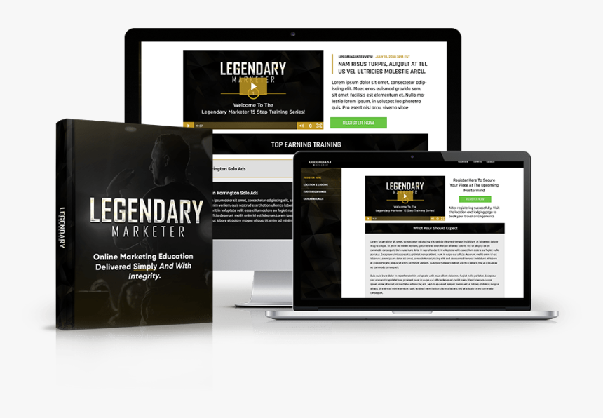 Live A Legendary Lifestyle - Online Advertising, HD Png Download