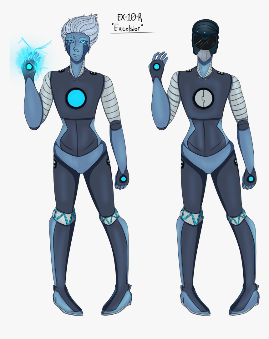 My Overwatch Oc, Excelsior He’s A Snarky And Very Pessimistic - Cartoon, HD Png Download