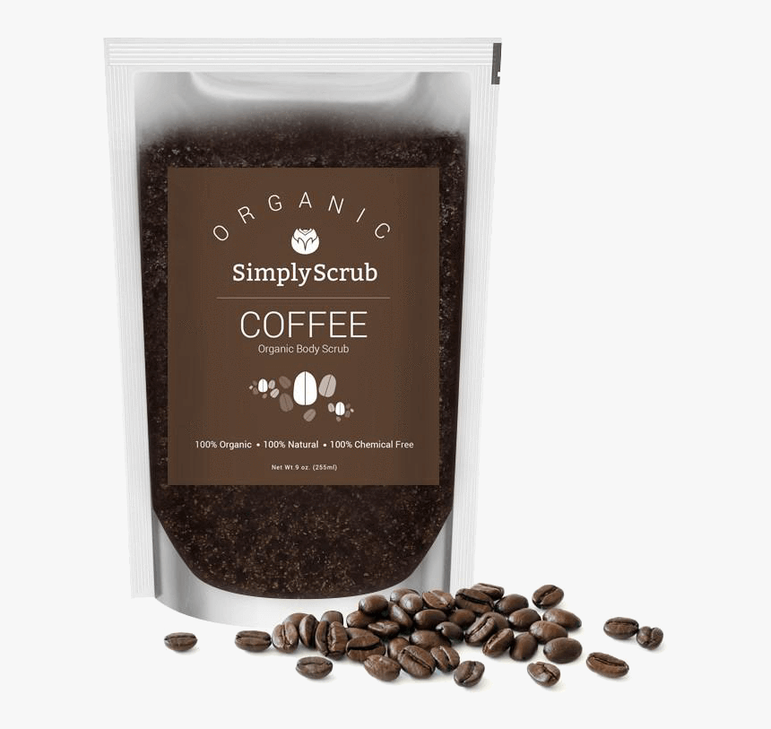 Coffee Body Scrub Organic, HD Png Download