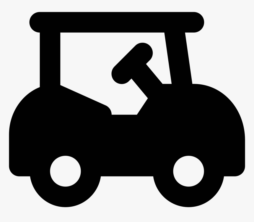 Golf Cart Icon, HD Png Download