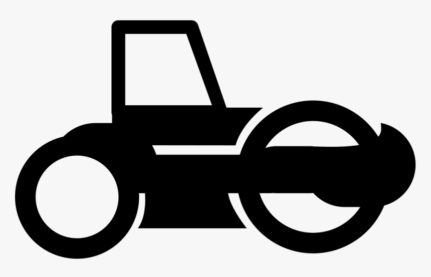Road Roller Tractor - Road Roller Clipart Png, Transparent Png