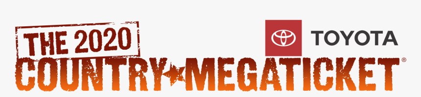 The 2014 Country Megaticket - Toyota Service, HD Png Download