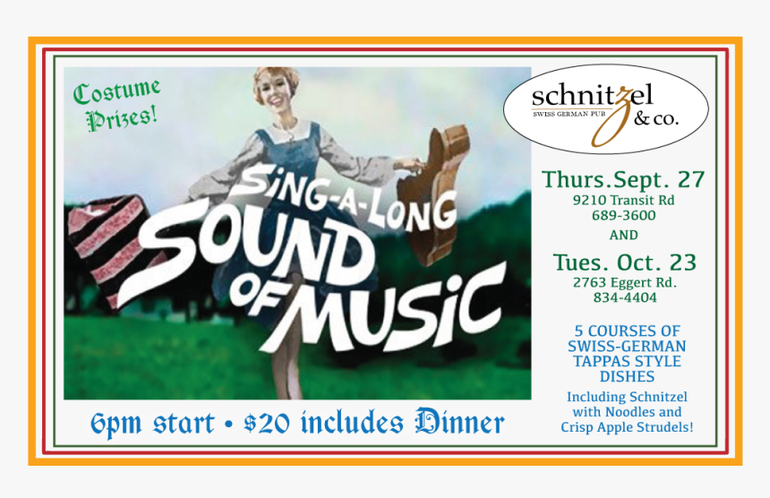 Sound Of Music - Style, HD Png Download