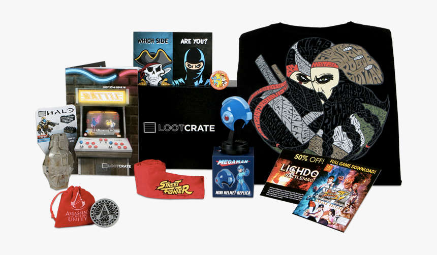 Loot Crate Octubre 2018, HD Png Download