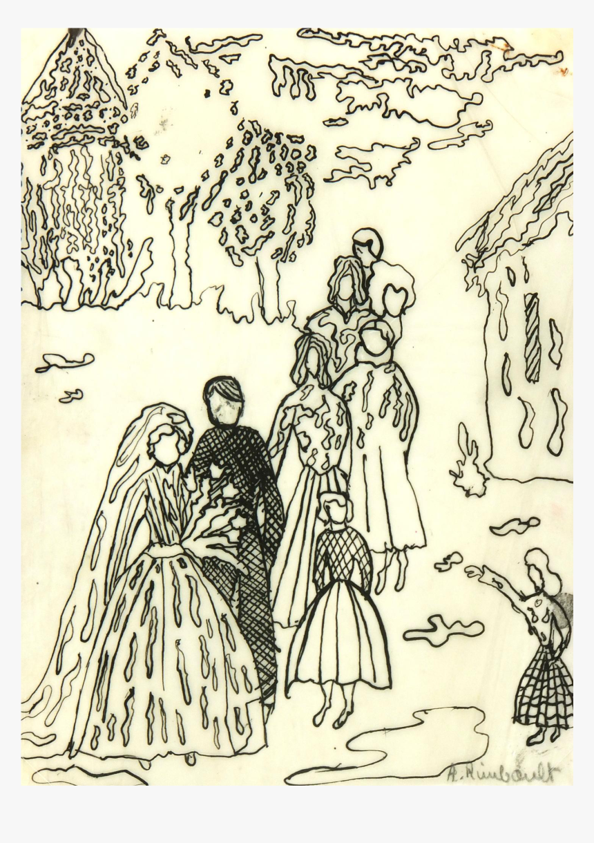 Unique Drawing Artsy - Sketch, HD Png Download