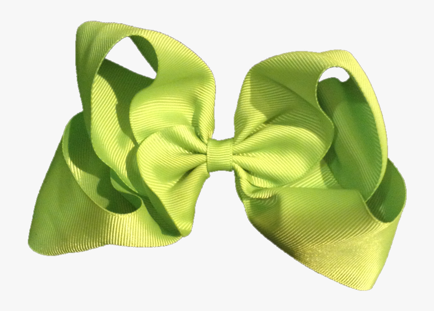 Large Flat Hair Bow - Satin, HD Png Download
