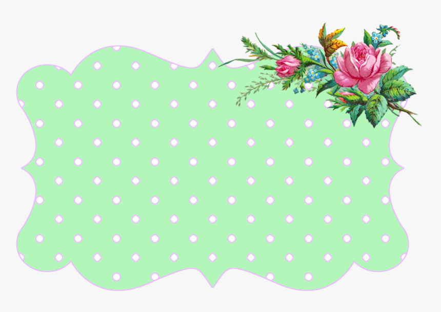 Vintage Flower Frame, HD Png Download