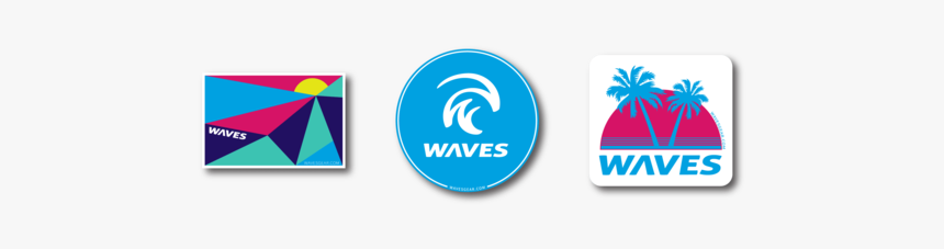 Waves Limited Edition Sticker Pack - Graphic Design, HD Png Download