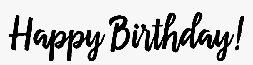 Happy Birthday Simple Png, Transparent Png