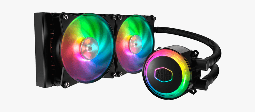 Masterliquid Ml240r Rgb, 240mm Radiator, 230w Tdp, - Cooler Master Masterliquid Ml240r, HD Png Download