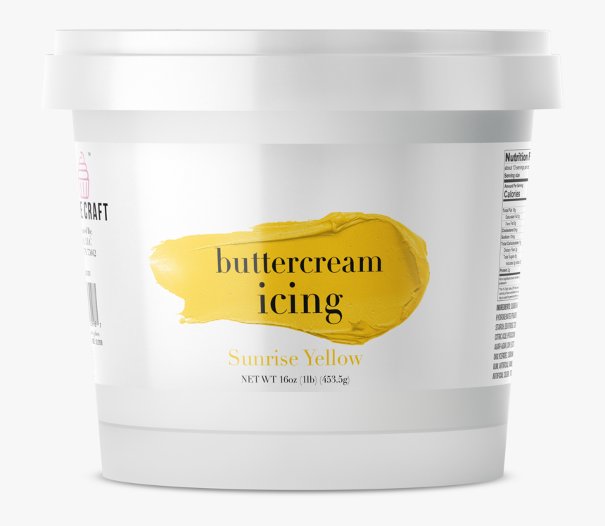 Yellow 16oz - Buttercream, HD Png Download