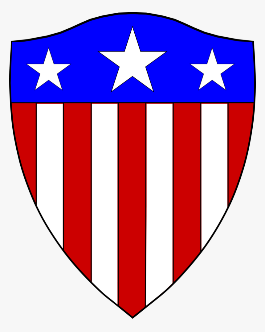 Captain America Traditional Shield By Lord Giampietro - Original Captain America Logo, HD Png Download