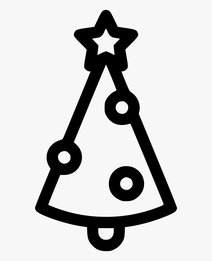 New Year Tree - Christmas Tree Icon Png, Transparent Png
