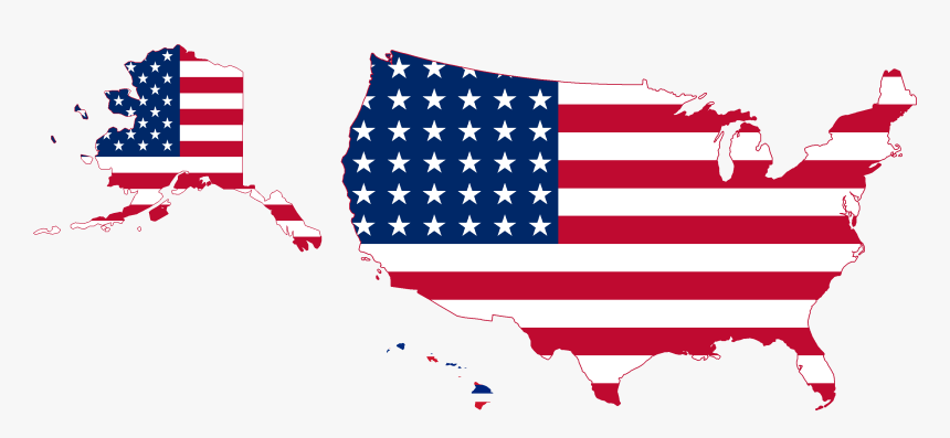 United States Map Small, HD Png Download