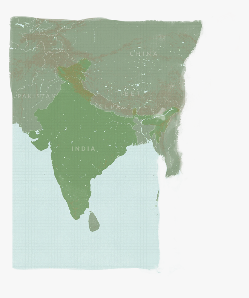 South Asia Region Countries, HD Png Download