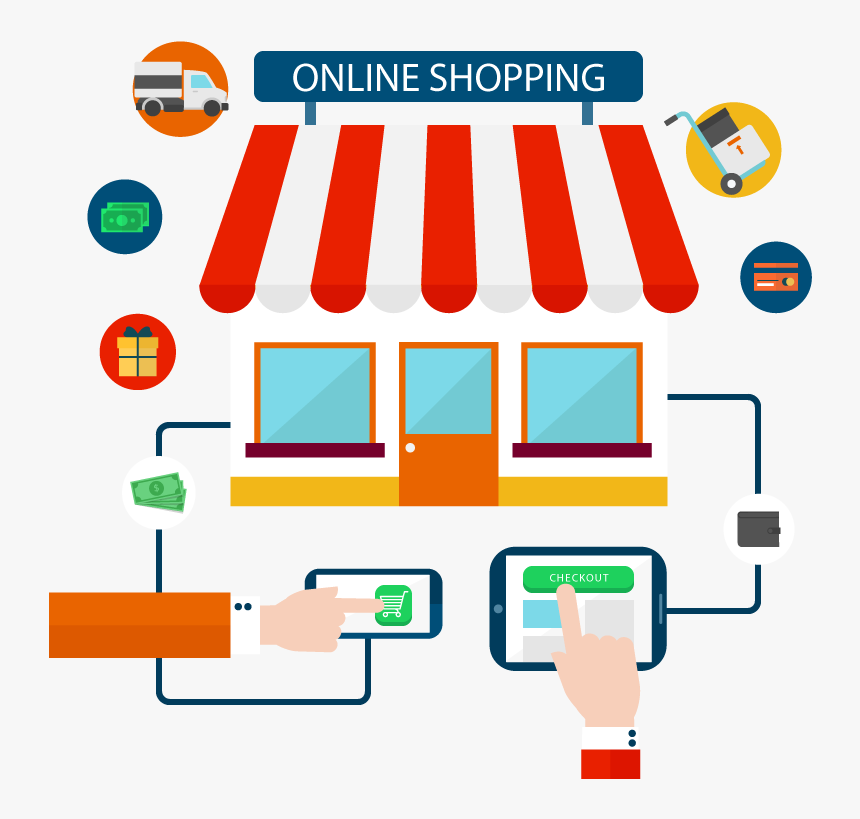 Disadvantages Of E Shopping, HD Png Download