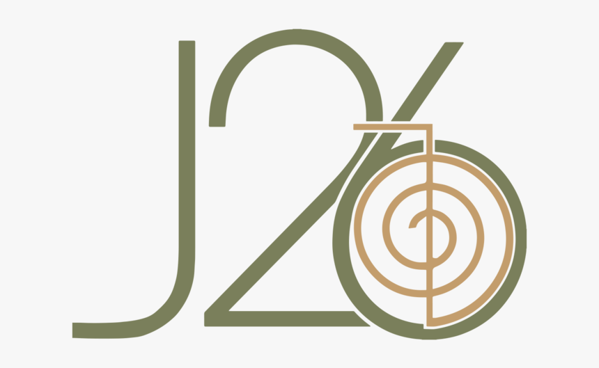 J26 Button Green Gold - Circle, HD Png Download