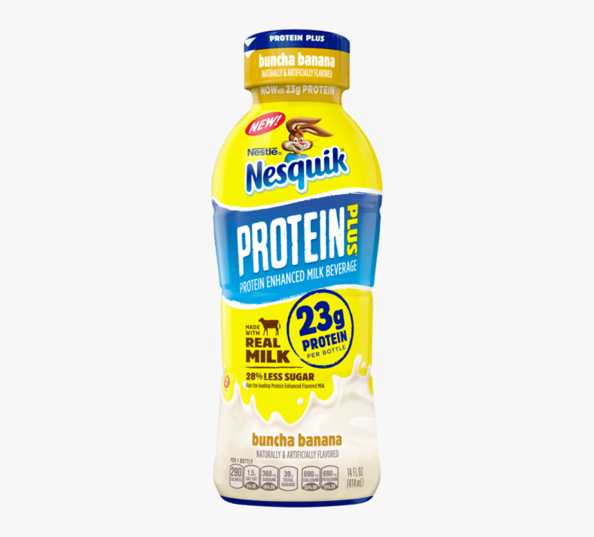 Nesquik Protein Plus Banana, HD Png Download