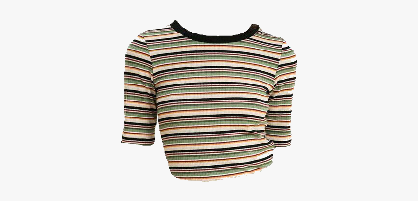 80s Style Striped Shirt, HD Png Download