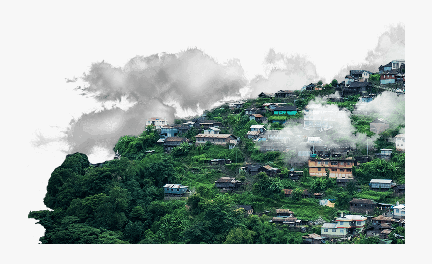 Nagaland Economy - Mountain Village, HD Png Download