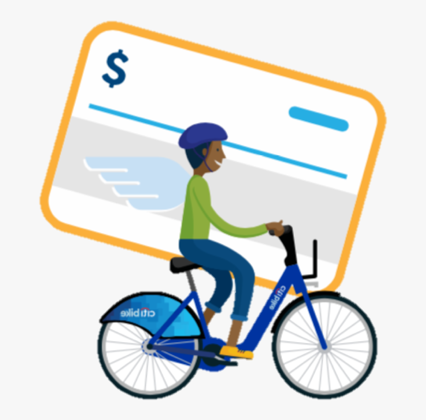 Citibike Illustration, HD Png Download