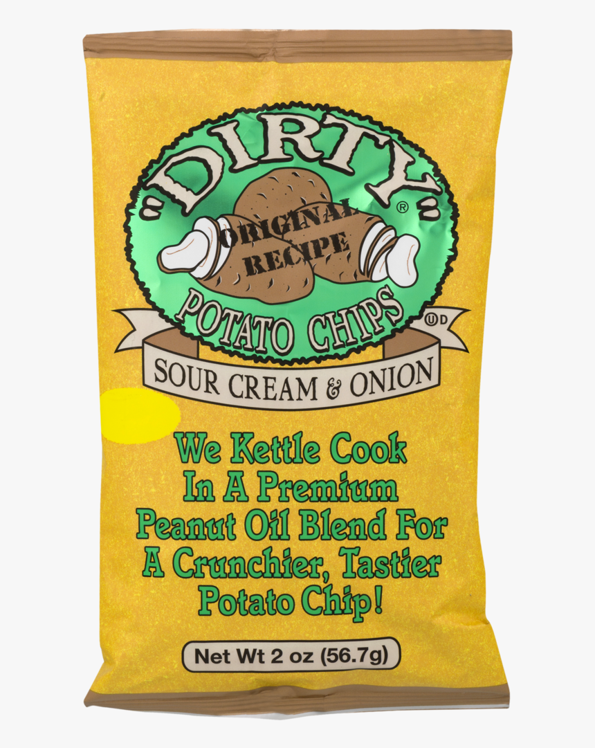 Sour Cream & Onion - Kettle Cooked Sour Cream And Onion Chips, HD Png Download