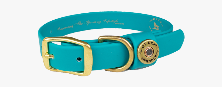 Water Dog Collar Teal - Belt, HD Png Download