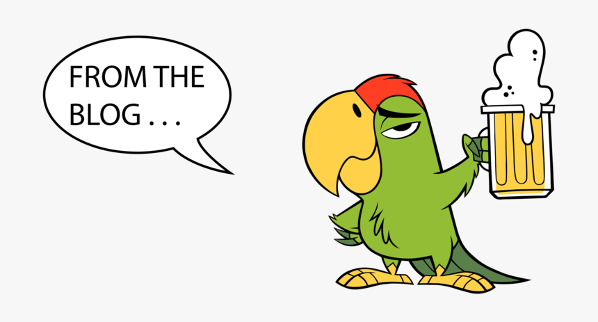 From The Blog Parrot - Cartoon, HD Png Download