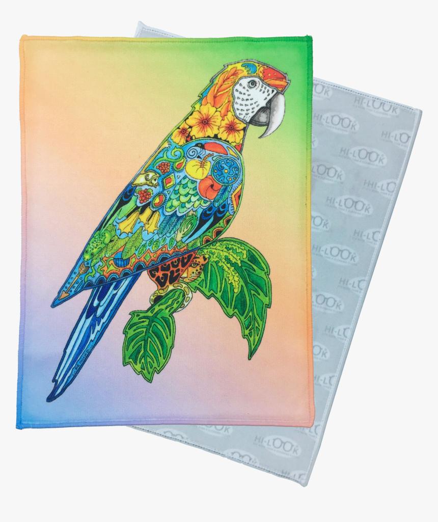Macaw Microfiber Cleaning Cloth 
 Data-zoom //cdn - Macaw, HD Png Download