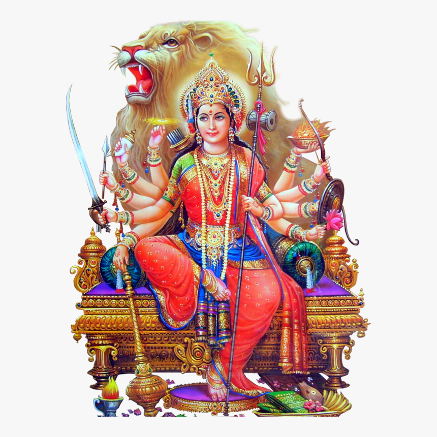 Transparent Durga Puja Durga Navaratri Mythology Carnival, HD Png Download