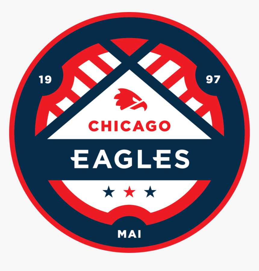 Fnl Chicago Eagles Cmyk Color - Charlotte Eagles Logo, HD Png Download