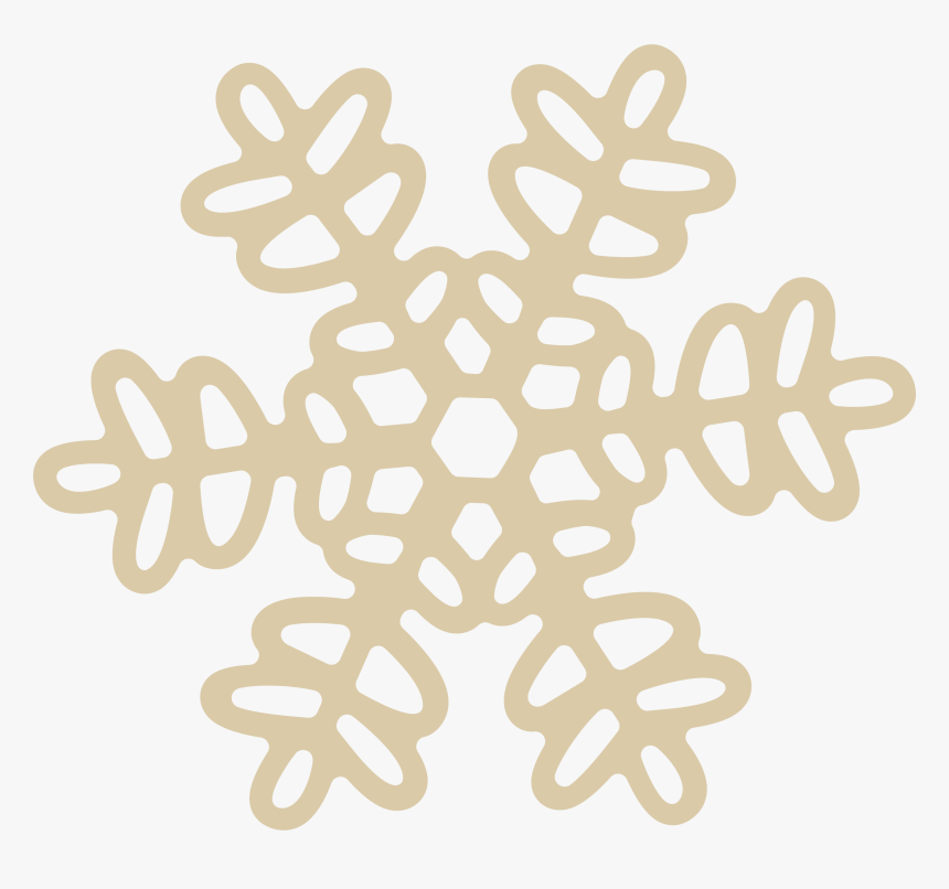 A Cozy Christmas Snowflake Svg Cut File - Symmetry, HD Png Download