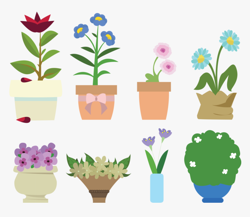 Plants - Flowerpot, HD Png Download