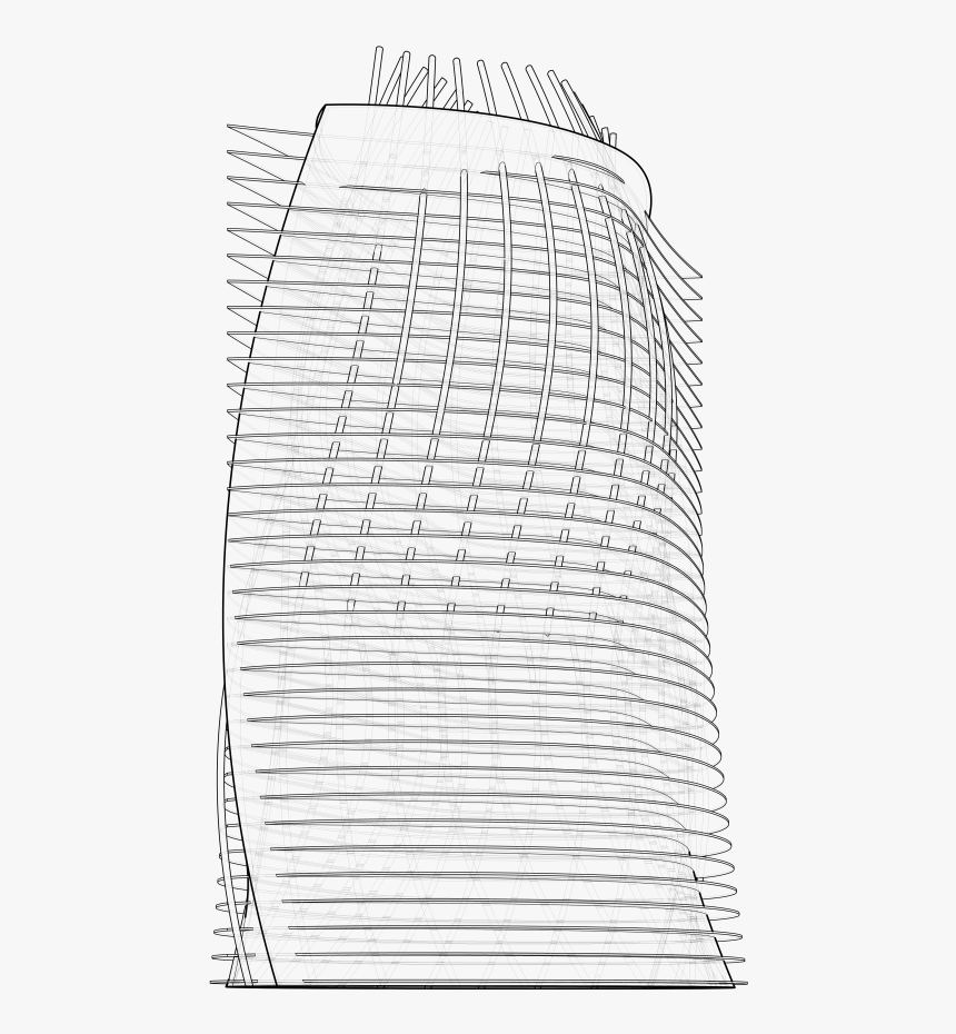 Skyscraper - Sketch, HD Png Download