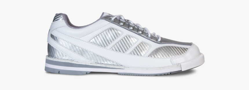 58 500119 Xxx Phantom White Silver Side - Brunswick Phantom Bowling Shoes, HD Png Download