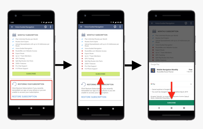 Subscription Plan Android, HD Png Download