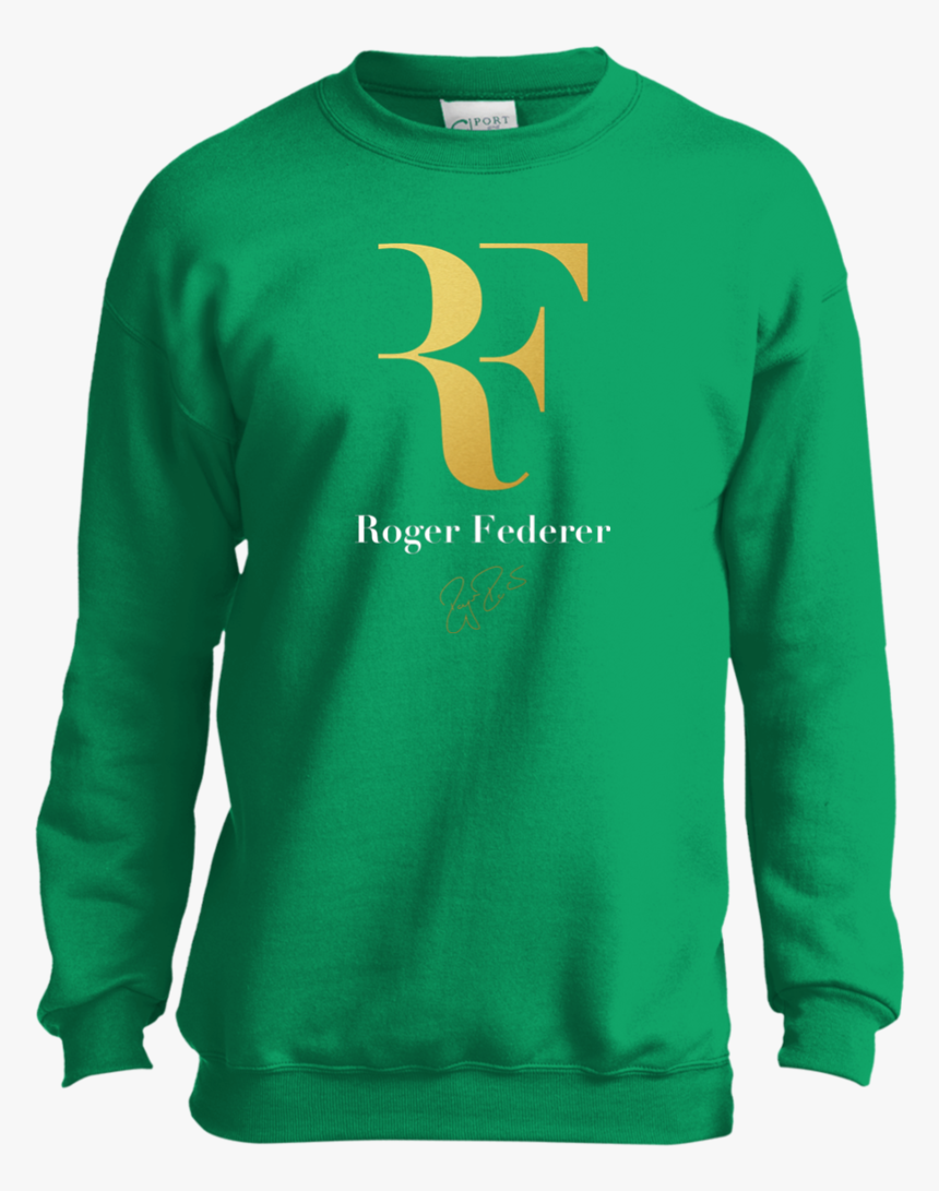Roger Federer Youth Sweatshirt Sweatshirts - T-shirt, HD Png Download