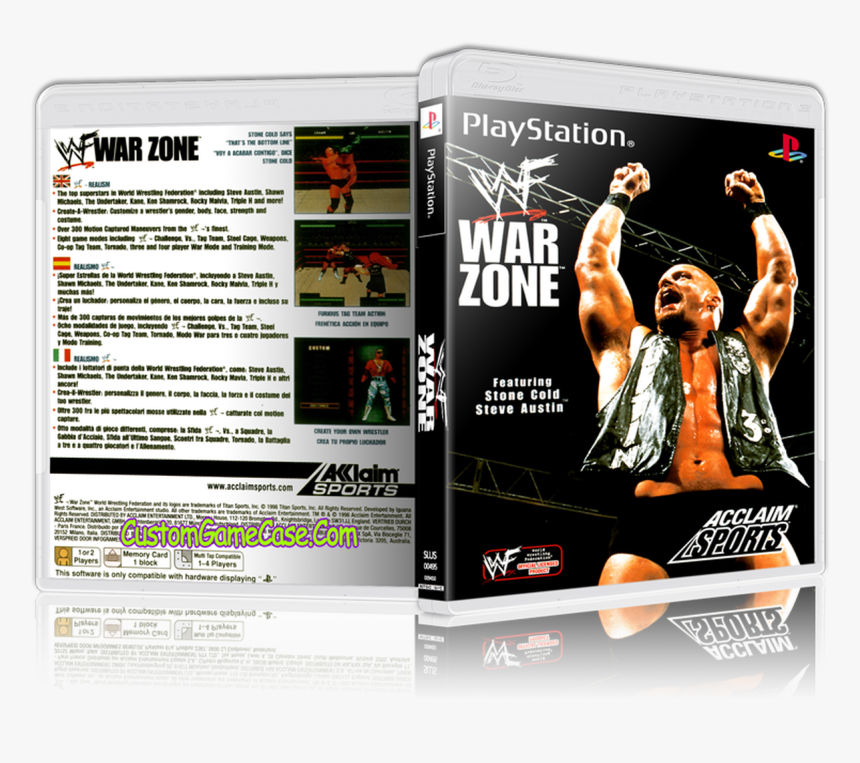 Wwf War Zone - Wwf Warzone Ps1, HD Png Download