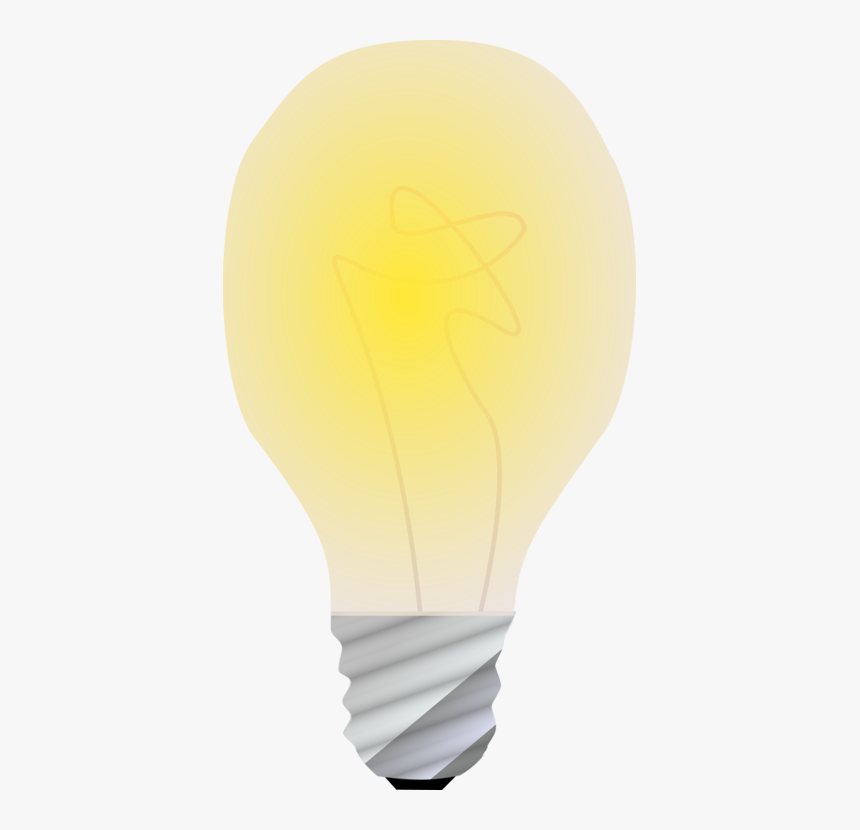 Light Light Bulb - Illustration, HD Png Download