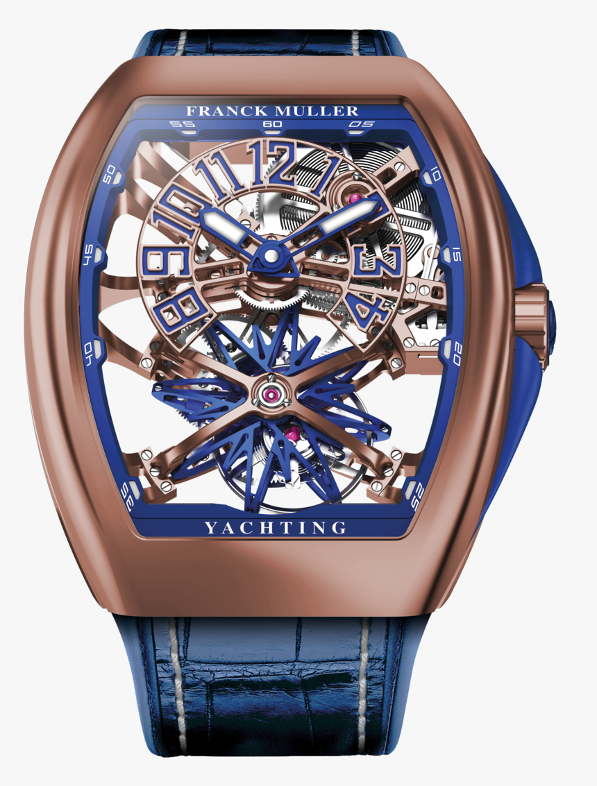 V45 Cs Sqt 5n - Franck Muller Vanguard Yachting Skeleton, HD Png Download