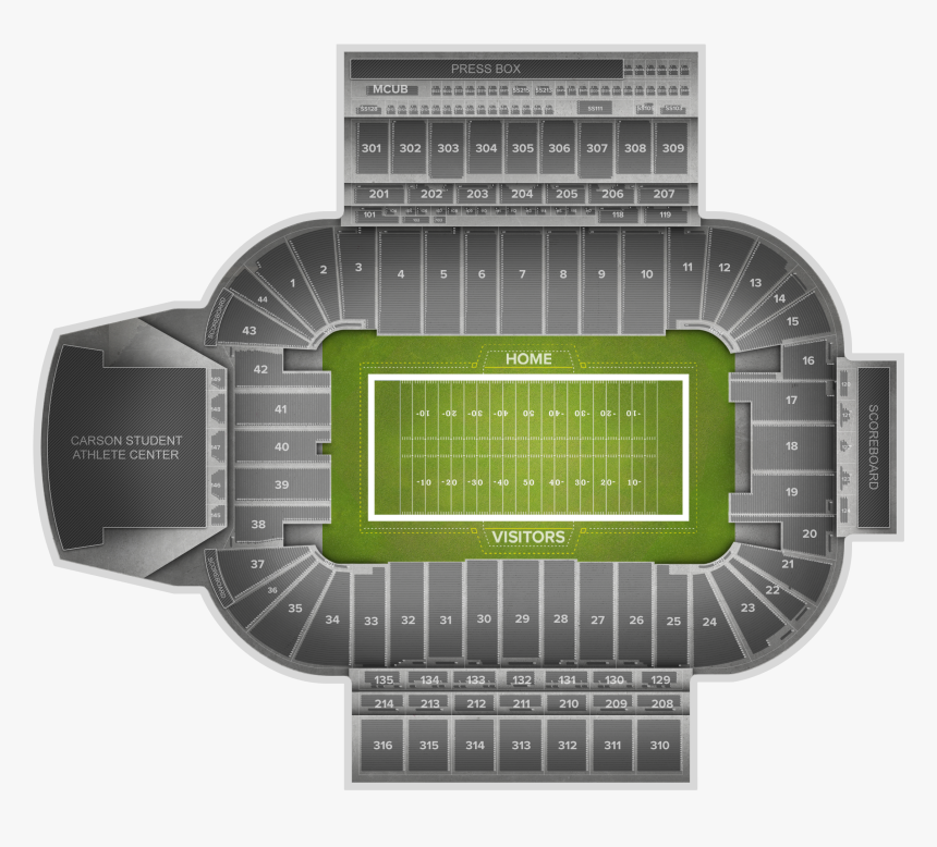 Ucla Football At Arizona State Football At Sun Devil - Soccer-specific Stadium, HD Png Download