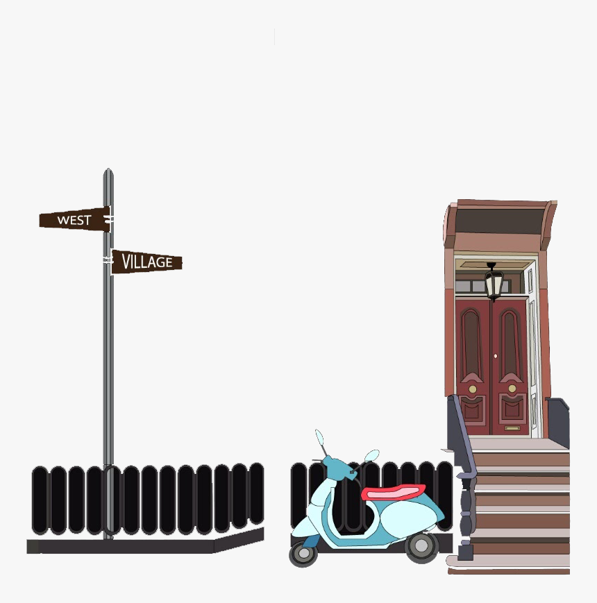 West Village Snapchat Geofilter - Snapchat Geofilter Village, HD Png Download