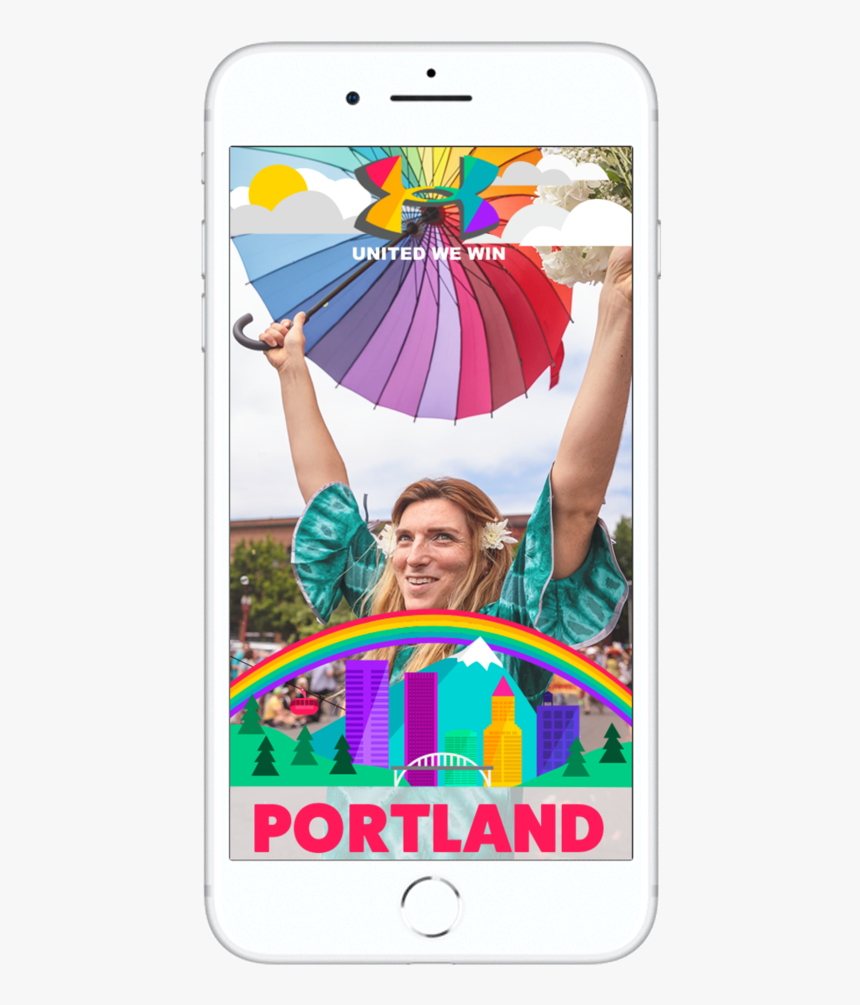 Portlandpride Snapchatfilter Square, HD Png Download