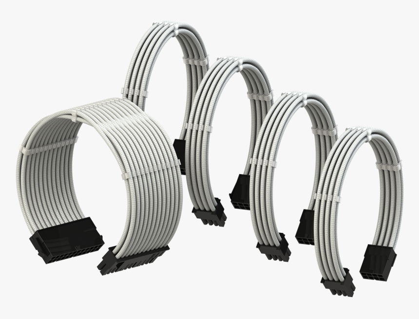 Custom Psu Cables White, HD Png Download