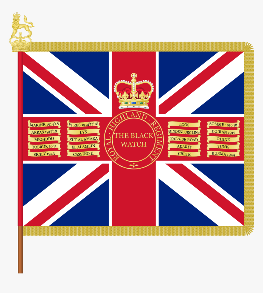 24th Regiment Of Foot Colours, HD Png Download