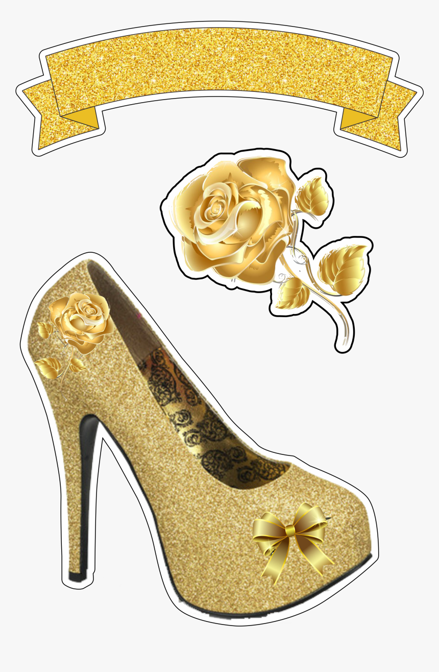 Pink Glitter Shoes, HD Png Download