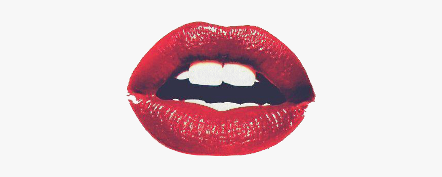 Lips And Red Image - Touch Me Kiss Me Hold Me, HD Png Download