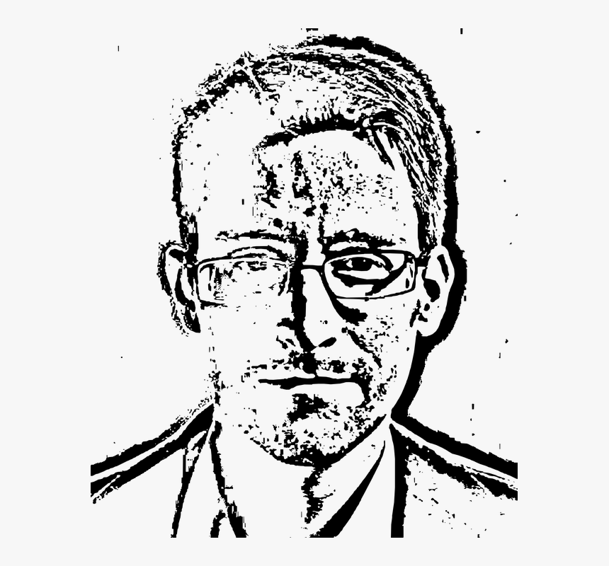Edward Snowden Vector, HD Png Download